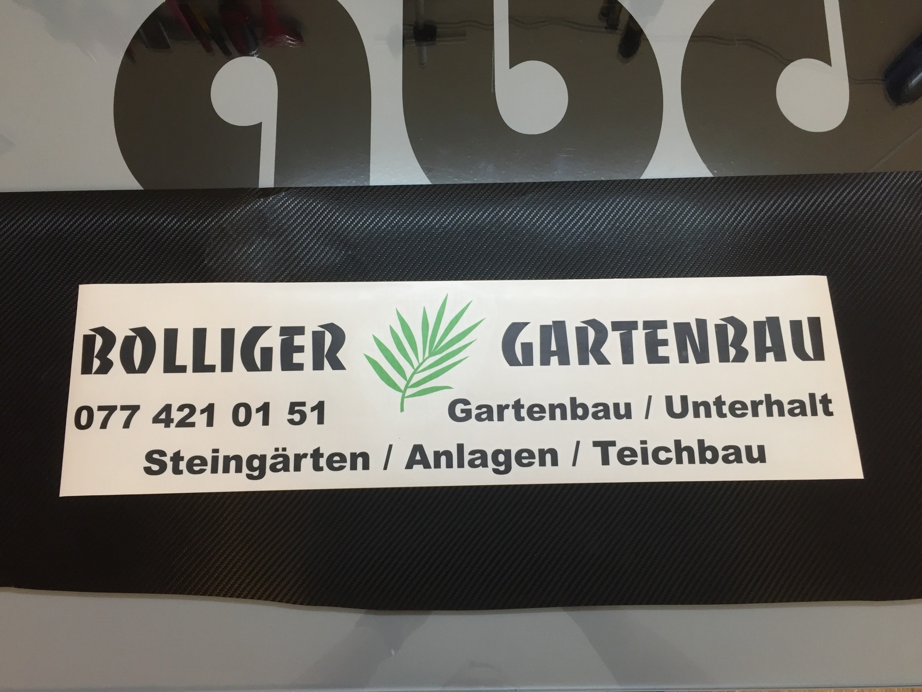 Sticker, Beschriftung Plotterschnitt und Digital