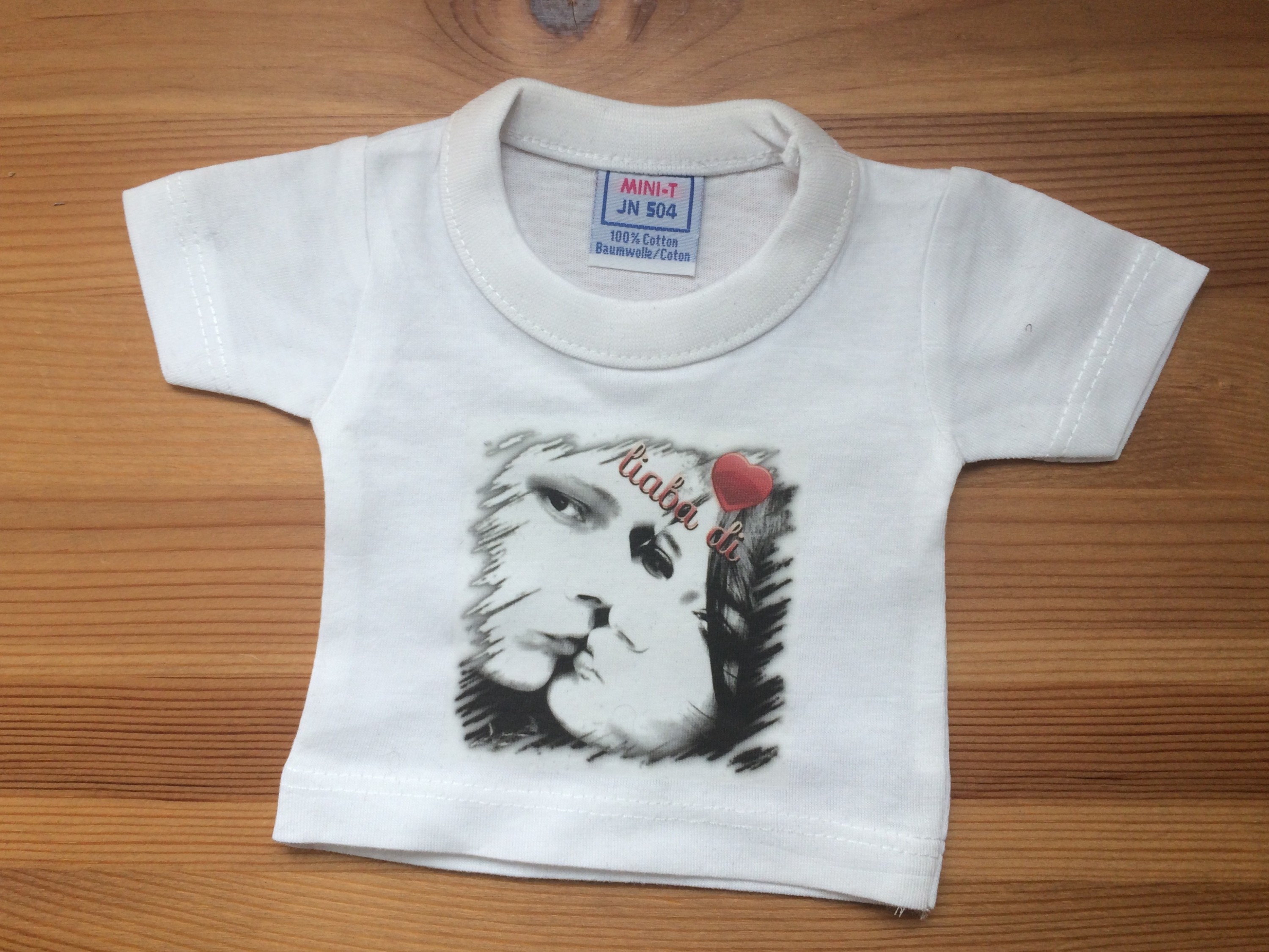 Mini T-Shirt Fotodruck