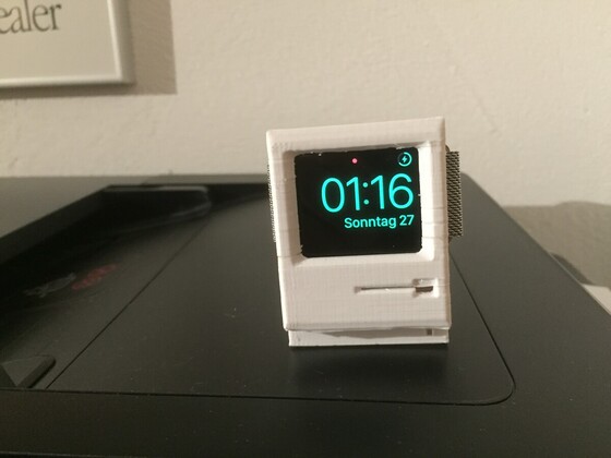 Apple Watch Halterung (Mac Style)