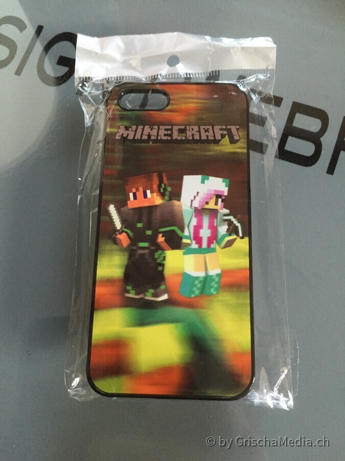 iPhone 5 Minecraft Cover
