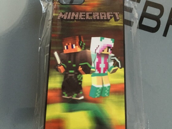 iPhone 5 Minecraft Cover
