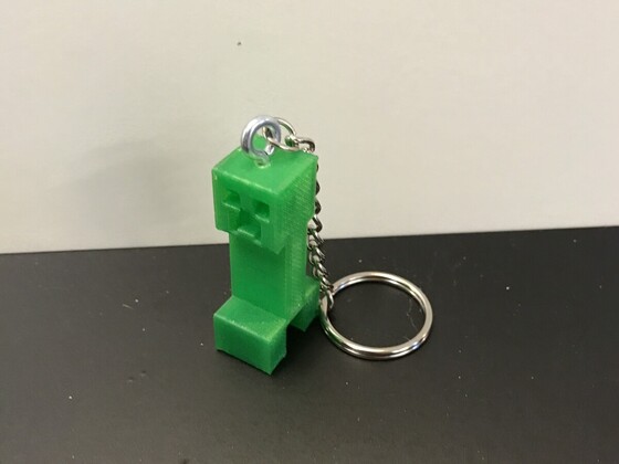 Minecraft Creeper Schlüsselanhänger