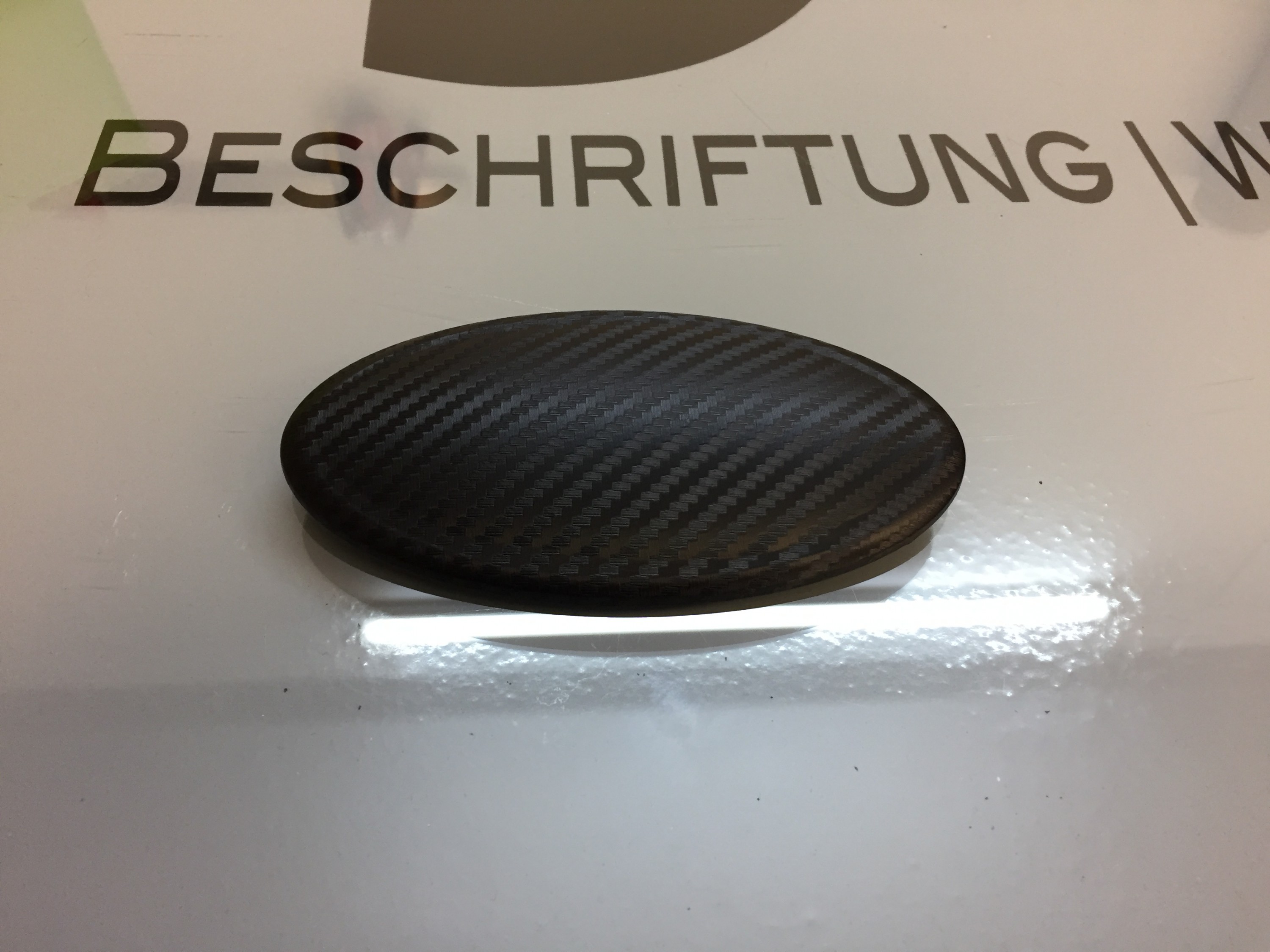 KIA Logo Carbon überzug