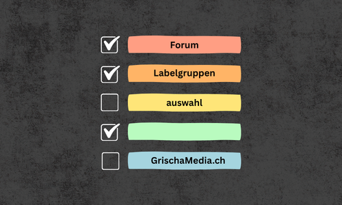 Forum Label Groups